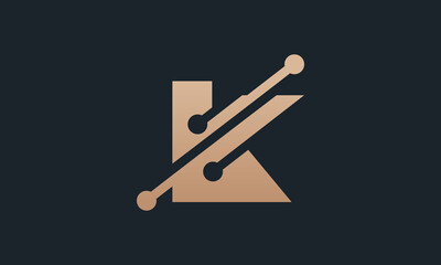 Letter K Logo Template