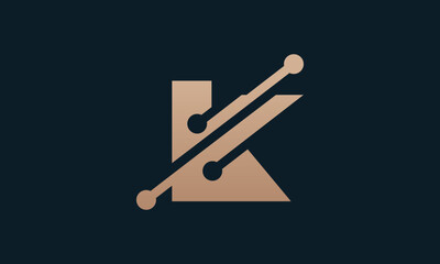 Letter K Logo Template