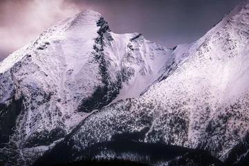 Fototapeten Tatry Bielskie. Od lewej szczyty: Płaczliwa Skała, Hawrań. © marcin_ciak