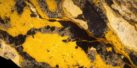 A yellow coloured granite background - AI generative