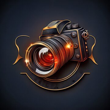 Camera Logo, created with generative AI
