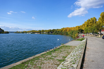 Bord de Saône, à Neuville-sur-Saône