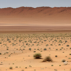 Arid Desert Scene