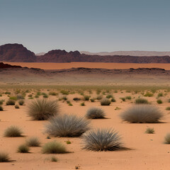 Arid Desert Scene