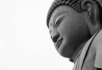 Cara de paz del Buda