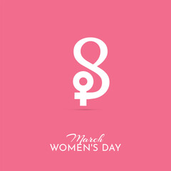 International Women's Day 8 March Social Media Post