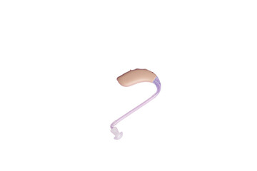 Hearing aid isolated cutout object