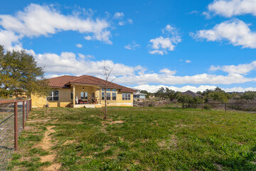 Obraz premium Home back yard