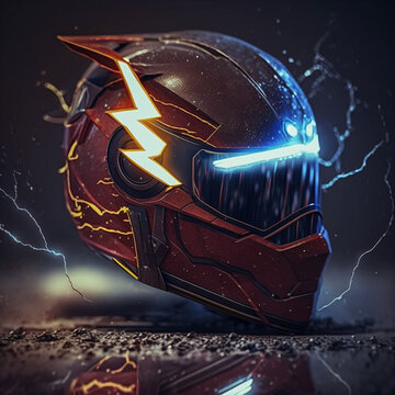 Superheroes Helmet Concept, 3D realistic helmet concept for movie superheroes