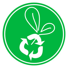 Go Green, Recycle Icons for Save The Earth Concept.