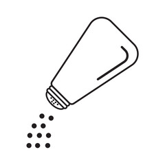 salt icon logo vector design template
