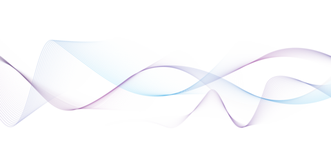 Modern abstract glowing wave background. Dynamic flowing wave lines design element. Futuristic technology and sound wave pattern.