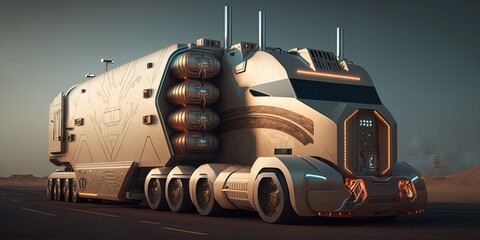 Future of Autonomous Cargo Transportation Truck