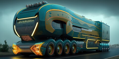 Future of Autonomous Cargo Transportation Truck