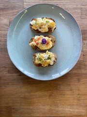 Egg on toast