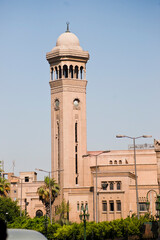Fototapeta na wymiar azhar university tower 