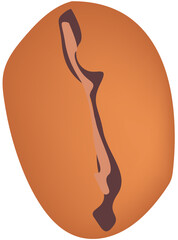 Coffee Time, Illustration Medium Roasted Coffee Beans with A Rich Aroma and Balanced Flavor. Perfect for A Satisfying Cup of Coffee Any Time of The Day.
