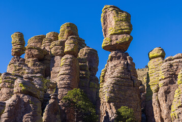 Scenic Chiricahua National Monument Arizona Landscape in Winter