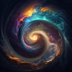 background with space