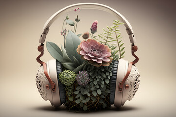 "Earbuds in Bloom: The Sounds of Spring