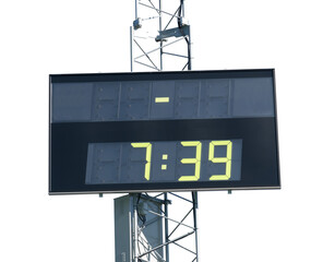 sports scoreboard