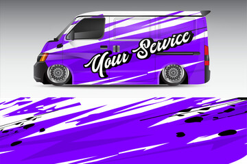 racing car wrap design for vehicle vinyl stickers and grunge motif sticker livery