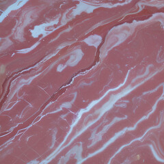 Realistic Pink Marble Texture Background created with Generative AI technology
