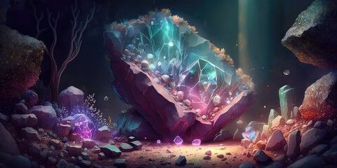 Crystal Cave, generative AI