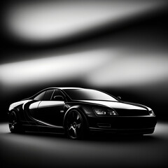 Obraz na płótnie Canvas Luxurious Car, Generative AI Illustration