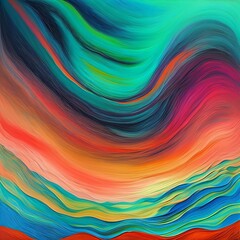 abstract colorful background generative ai illustration