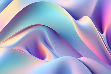 abstract background with waves gradient neon colors
futuristic wallpaper art  ai generative
