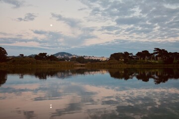 Night at Lake Merced