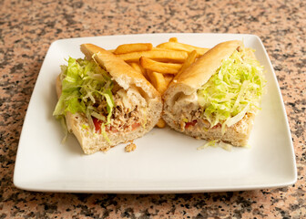 Chicken cheesesteak