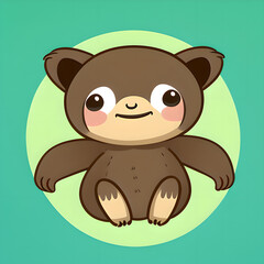 Naklejka premium sloth