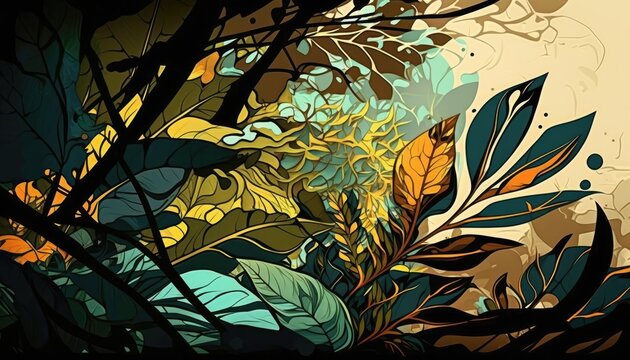 Abstract Nature Background