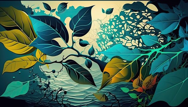 Abstract Nature Background