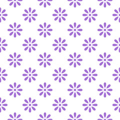 Vector seamless with flower pattern