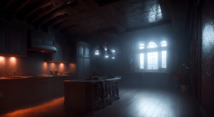 Interior of a empty room [AI Generated]