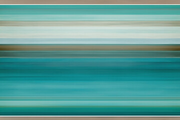 Background with shades of turquoise, beige, green, and brown in a horizontal pattern - copy space, Generative Ai