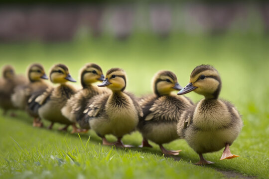 Quack Squad: A Group of Adorable Baby Ducks Go To Work