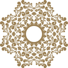 Desta Padma ornament on white background