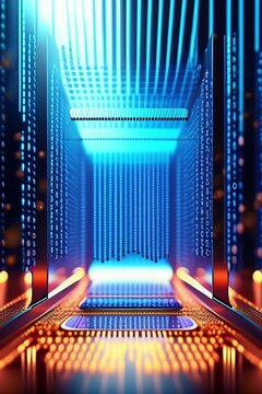 tecnologies, binary, bitcoin, blue filter, microchips, future