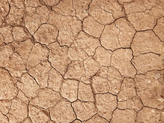The ground has cracks in the top view for the background
