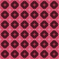 Trendy 1960's Style Retro Geometrical Circle Background Pattern