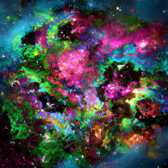 space of space nebula dust cloud 7