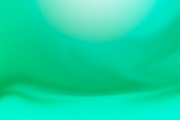 Abstract green gradient blurred background