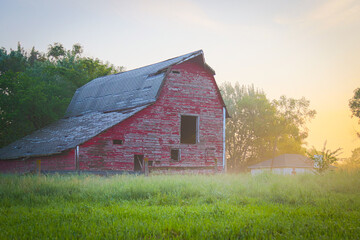 Obraz premium Broad Side Of A Barn