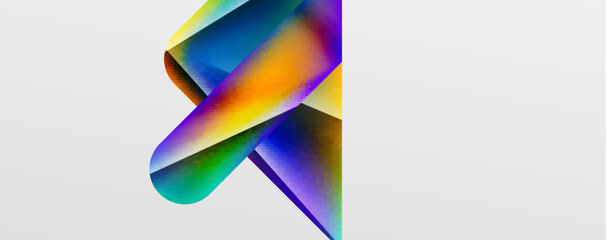 Triangle fluid color gradient abstract background. Vector Illustration For Wallpaper, Banner, Background, Card, Book Illustration, landing page