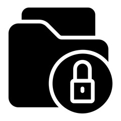 folder glyph icon