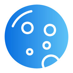 moon gradient icon